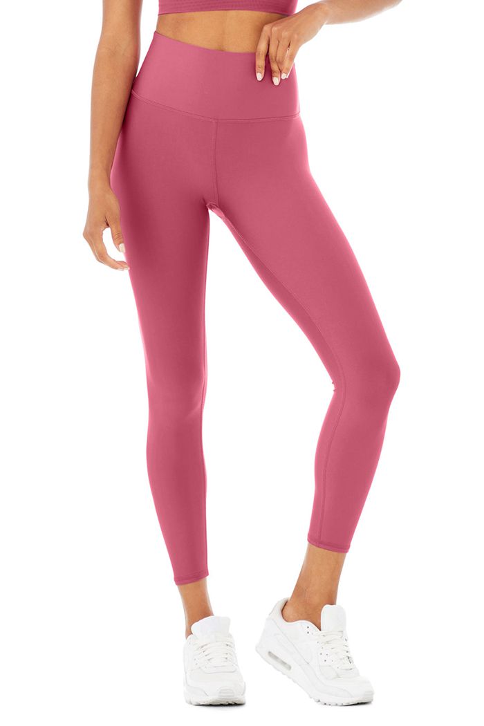 Alo Yoga 7/8 High-Midja Airlift Leggings Dam Lila | 6789201-CW