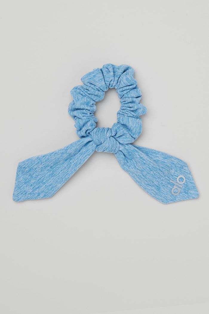 Alo Yoga Alosoft Rhythm Scrunchie Dam Blå | 5971843-RN