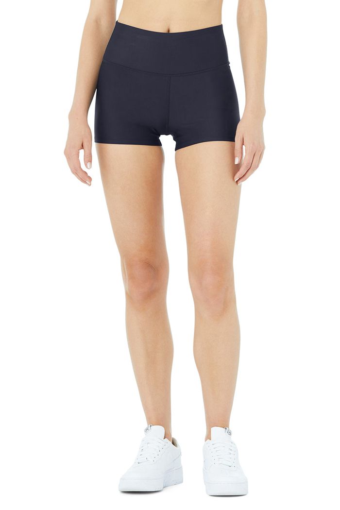 Alo Yoga High-Midja Airlift Short Dam Svarta | 4267139-KO