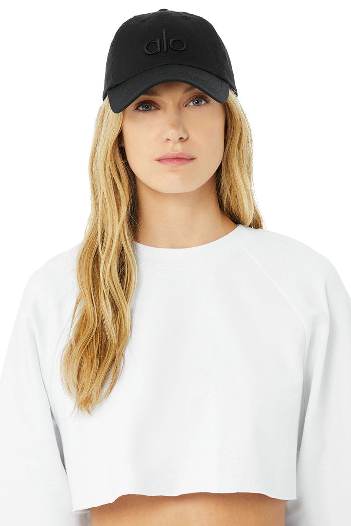 Alo Yoga Off-Duty Cap Herr Svarta | 2749065-KC