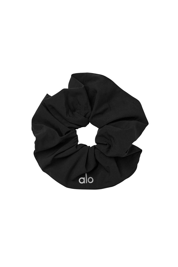 Alo Yoga Oversized Scrunchie Dam Svarta | 1295743-OY