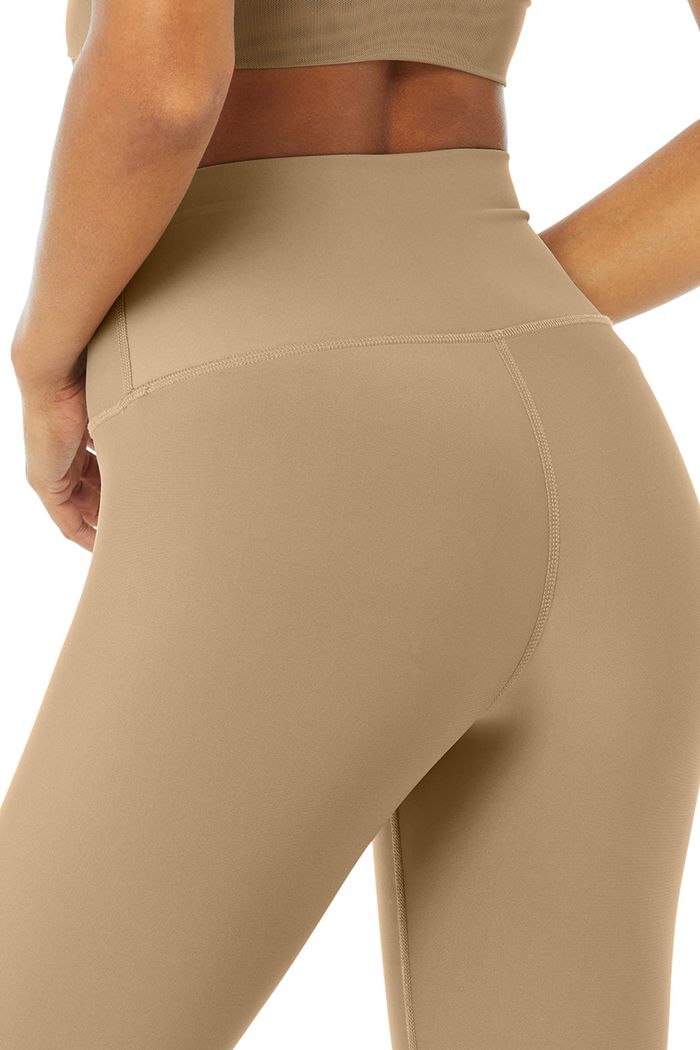 Alo Yoga 7/8 High-Midja Airlift Leggings Dam Bruna | 3476802-NX