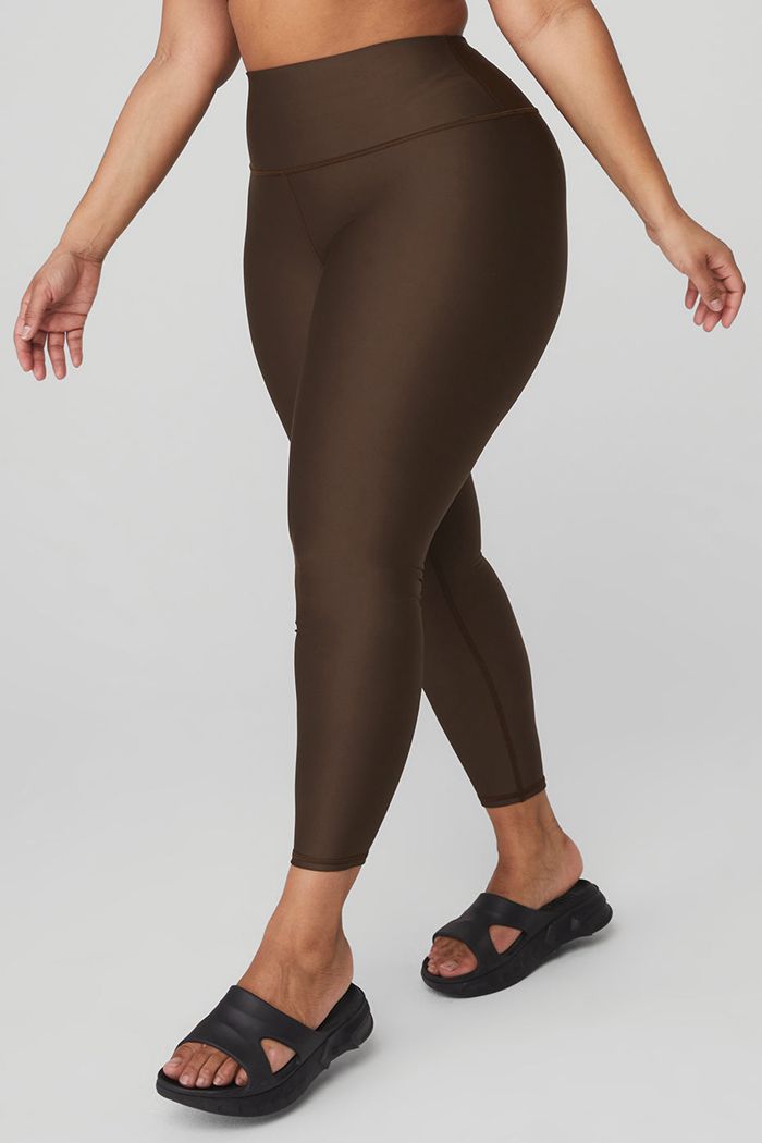 Alo Yoga 7/8 High-Midja Airlift Leggings Dam Svarta | 4981065-RQ