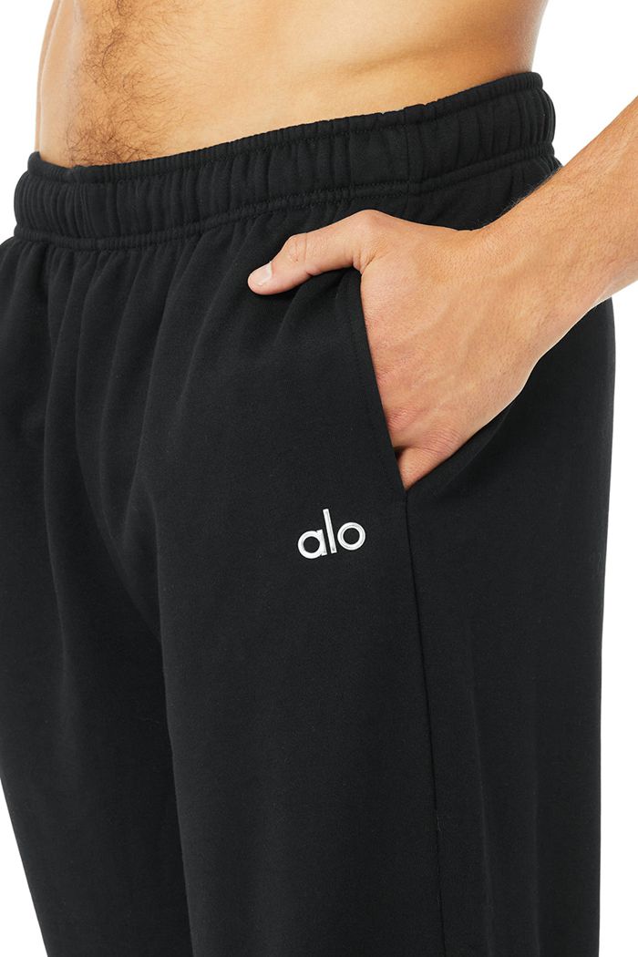 Alo Yoga Accolade Sweat Byxor Herr Svarta | 1659837-GW