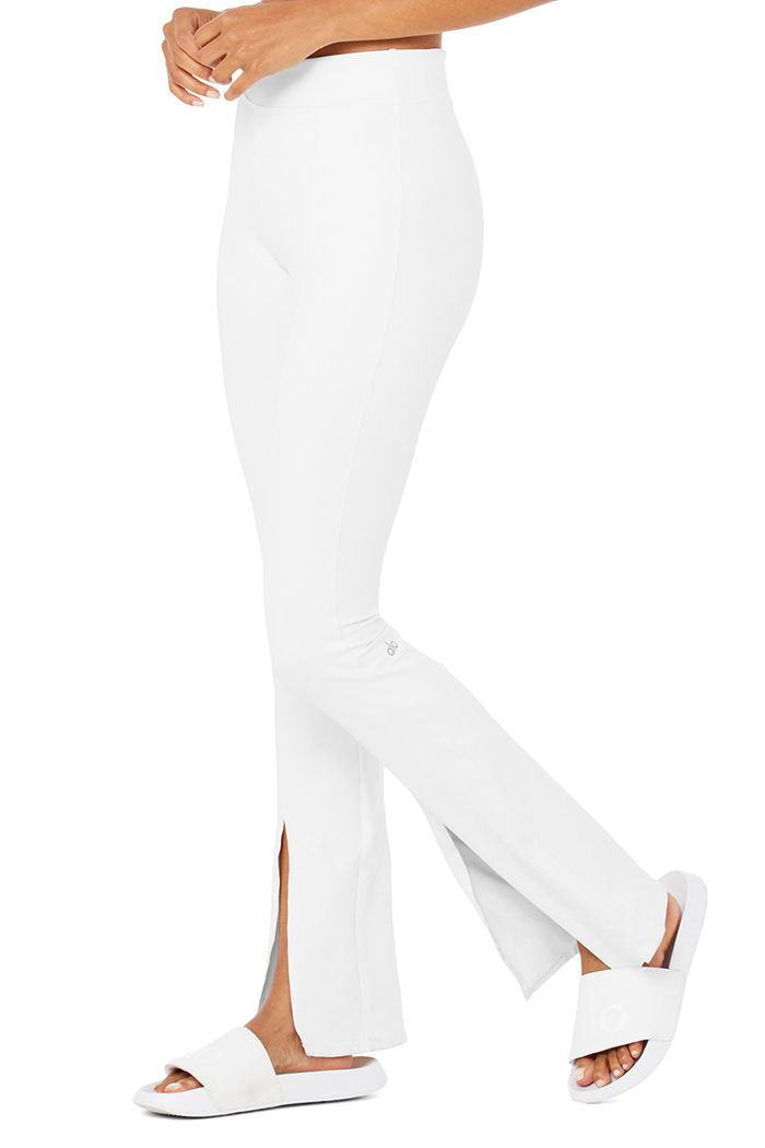 Alo Yoga Airbrush High-Midja Flutter Leggings Dam Vita | 4135906-LW