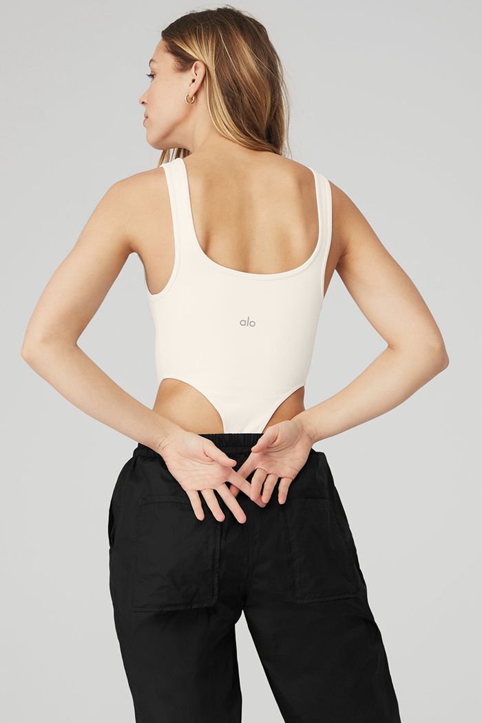 Alo Yoga Airbrush Hot Shot Bodysuit Dam Vita | 5986321-JQ