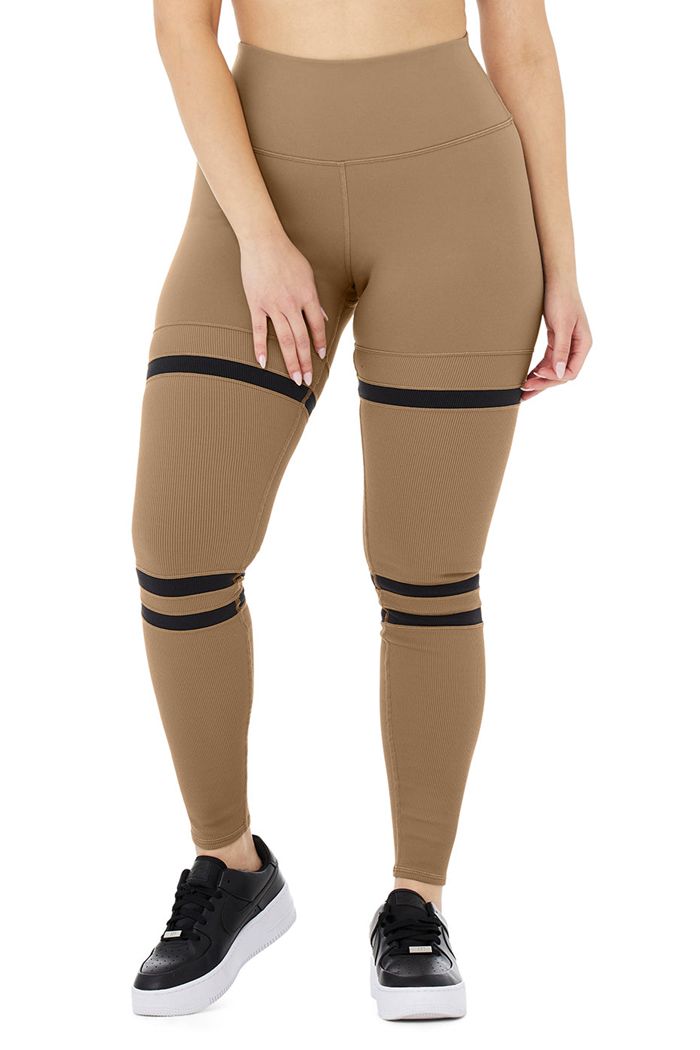 Alo Yoga High-Midja Legit Leggings Dam Svarta | 7503189-JZ