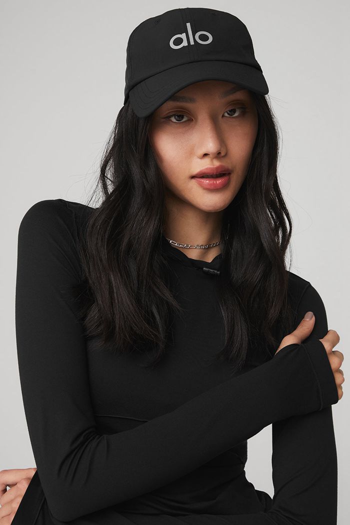 Alo Yoga Performance Off-Duty Cap Herr Svarta | 1076952-JN