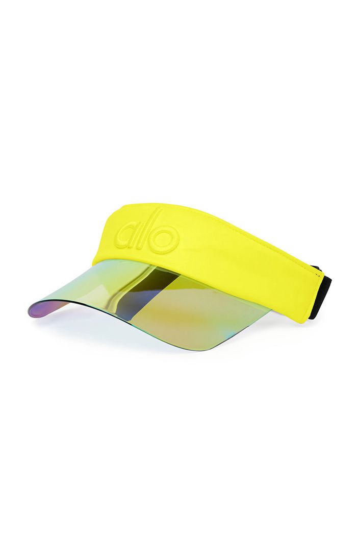 Alo Yoga Solar Visor Dam Gula | 7245193-GC