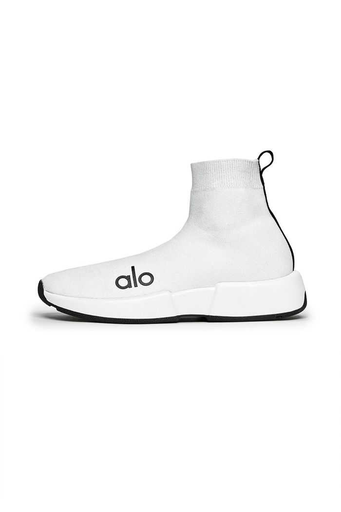 Alo Yoga Velocity Knit Sneaker Skor Dam Vita | 6408751-ZS